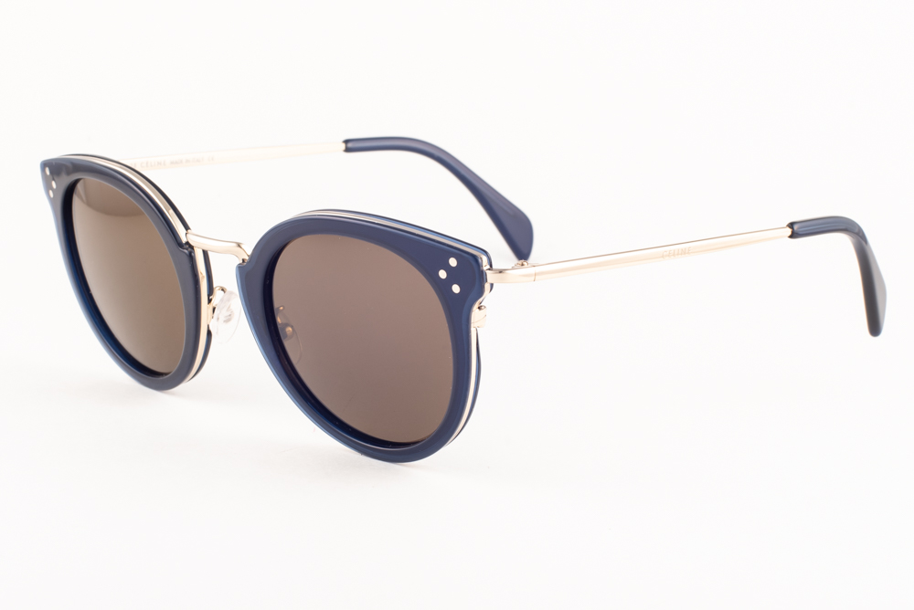 Celine CL 40011U 90J Blue / Green Sunglasses CL40011U 90J 48mm | eBay