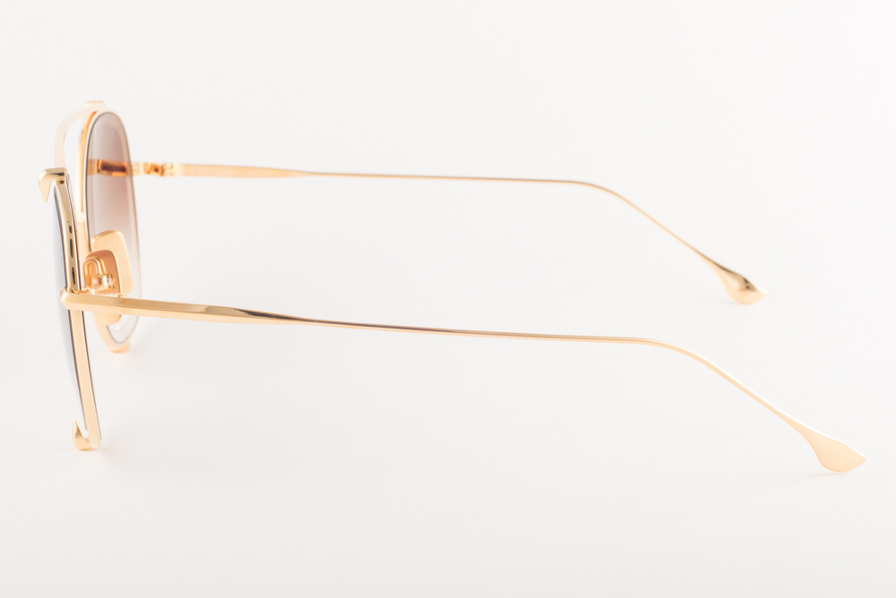 DITA TALON TWO 23009 C Gold / Brown Gradient Sunglasses  display picture 3