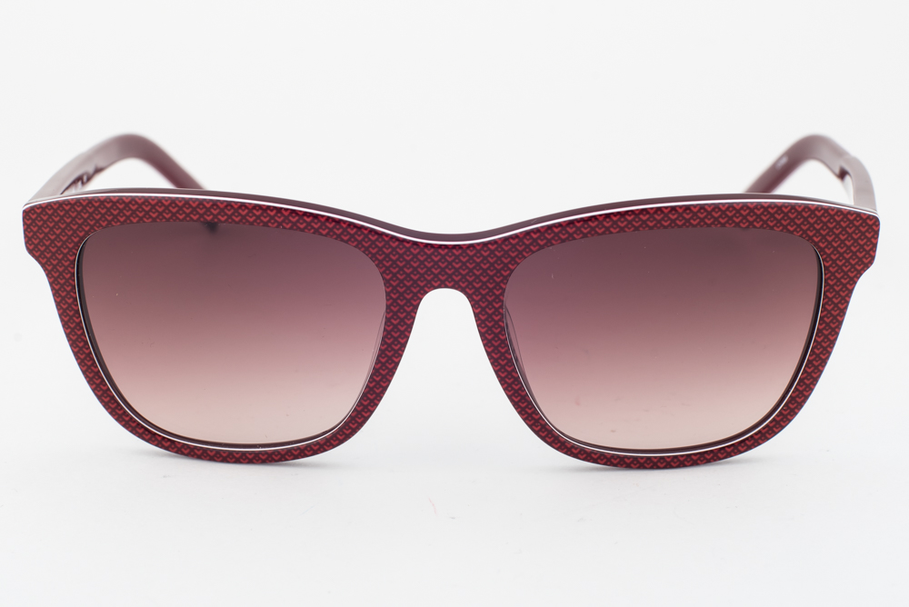 LACOSTE Dark Burgundy / Brown Gradient Sunglasses L740S 615  display picture 2