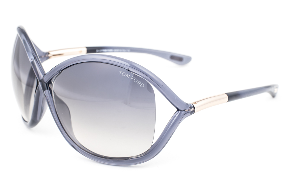 Tom Ford Whitney Dark Gray / Gray Gradient Sunglasses TF009 B5 TF9
