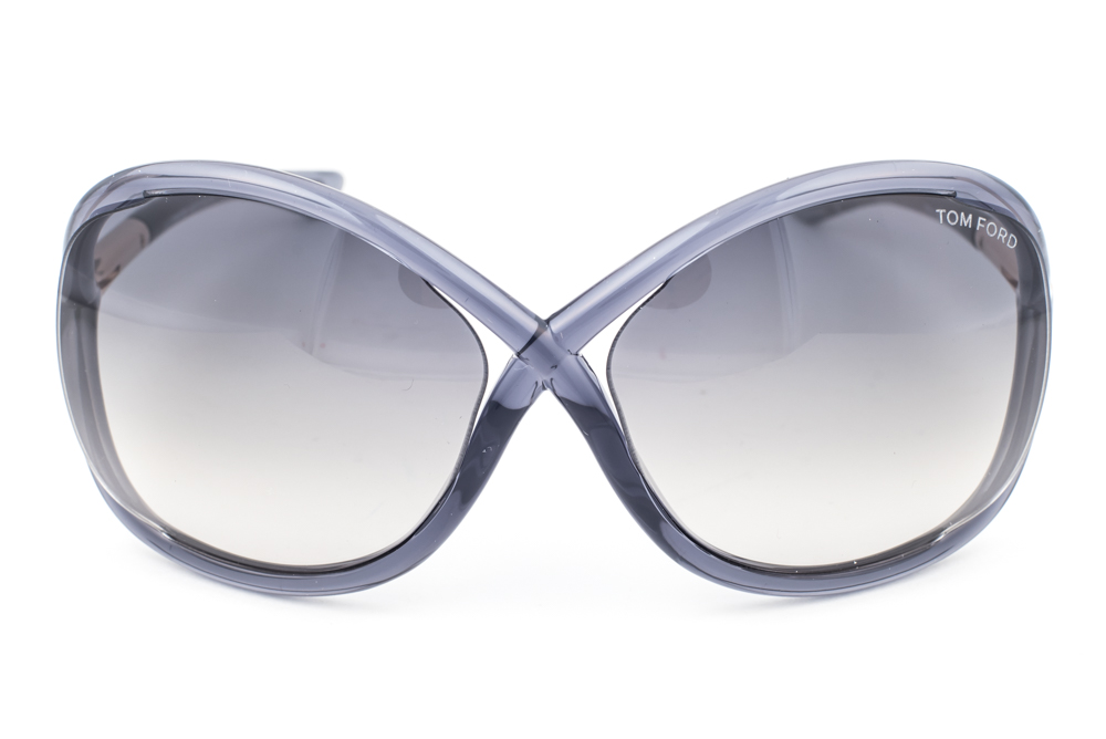 Tom Ford Whitney Dark Gray / Gray Gradient Sunglasses TF009 B5 TF9