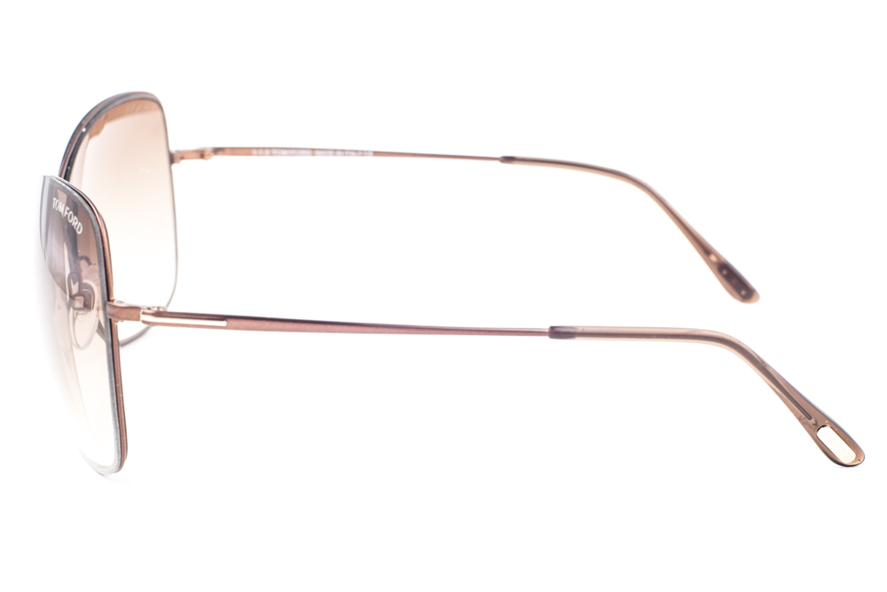 Tom Ford Colette 250 48F Bronze / Brown Gradient Sunglasses 