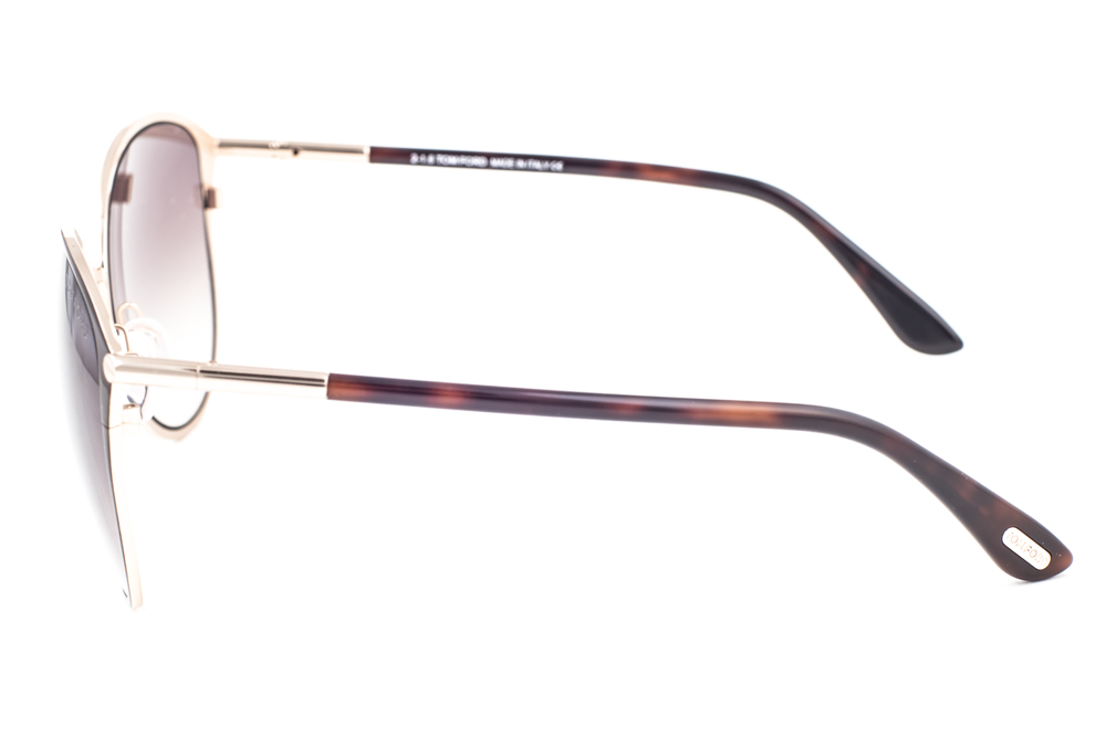 Tom Ford PENELOPE 320 28F Shiny Rose Gold / Gradient Brown  display picture 3