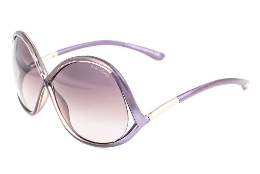 Tom Ford トムフォード サングラス TF372 69Z Ivanna Tom Ford IVANNA 372 69Z Purple / Brown Gradient Sunglasses TF372
