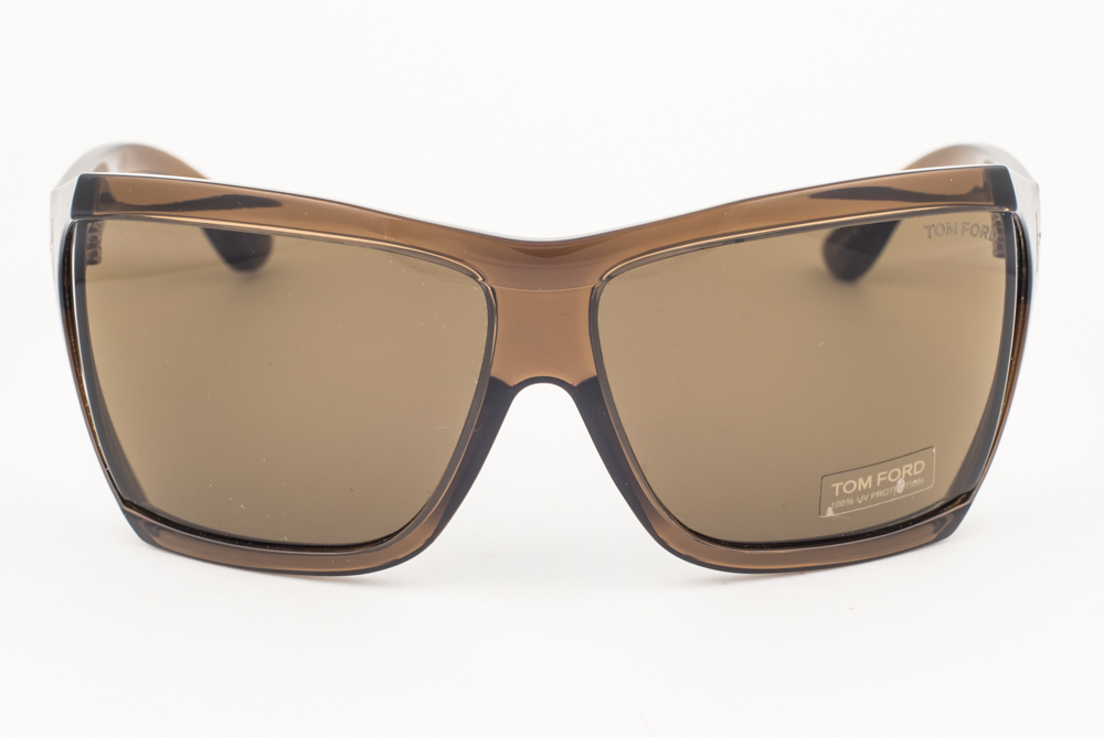 Tom Ford Sedgewick Brown / Brown Sunglasses TF402 48E 62mm | eBay