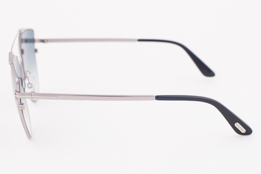 Tom Ford JACQUELYN 563 14X Ruthenium / Blue Gradient  display picture 1