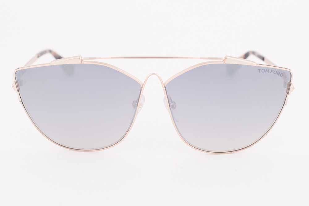 Tom Ford JACQUELYN 563 28C Rose Gold / Smoke Mirror  display picture 2