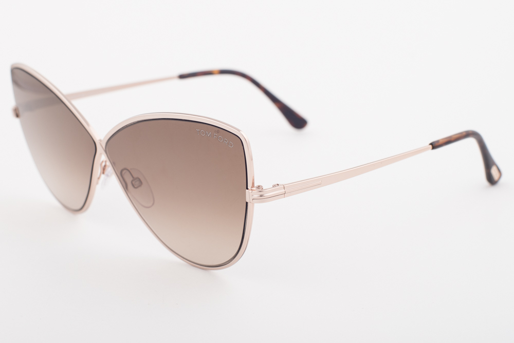 TOM FORD Sunglasses ELISE-02 TF
569 28T 65-5 Gold Cat Eye w/Violet
Pink Fade YENİ TOM FORD Sunglasses ELISE-02 TF 569 28T 65-5 Gold Cat  main image 3
