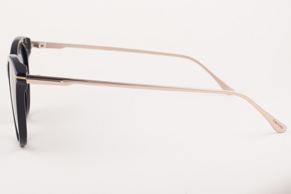 Tom Ford MICALEA 662 01B Shiny Black / Gray Gradient  display picture 3