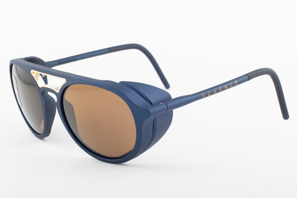 Vuarnet ICE 1709 Matte Blue / Brown Flashed VL1709 0016 2129  display picture 3